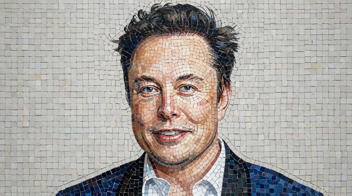 Mosaic Portrait Style Image