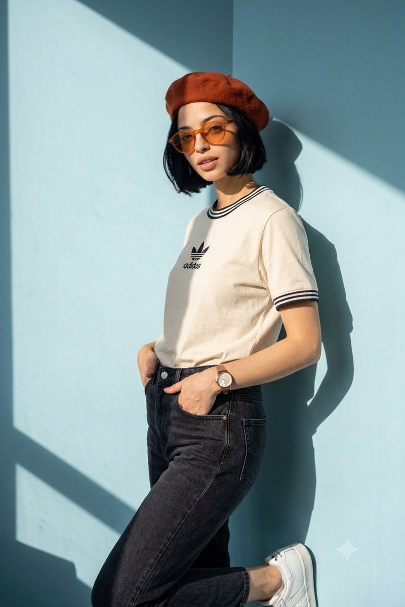 Minimalist Fashion Editorial Portrait