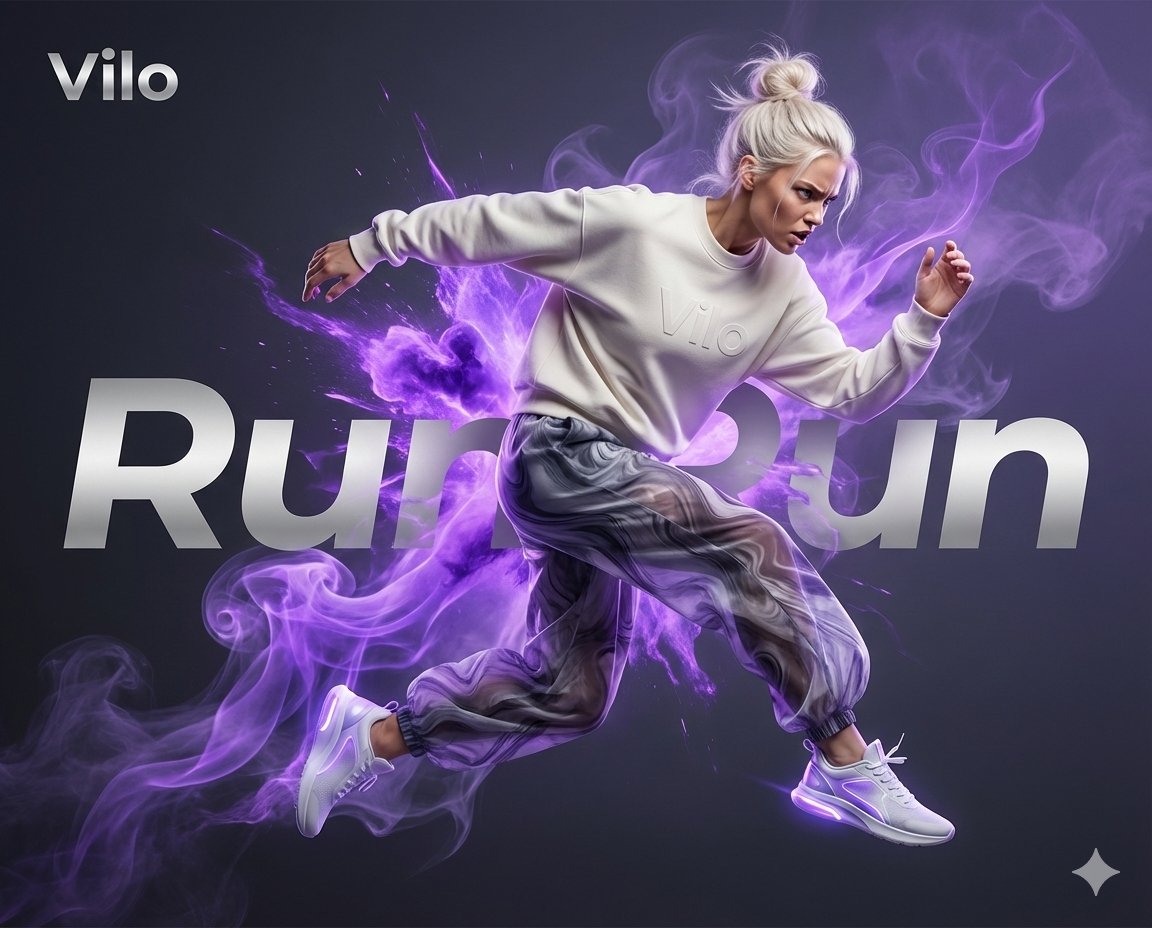 Surreal Athletic Advertising Art