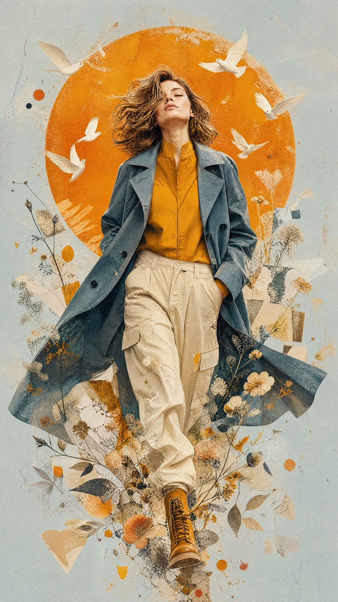 女性插画水彩高级