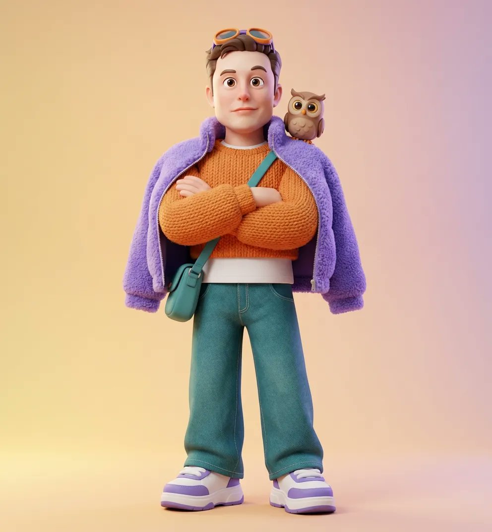 Ultra-Detailed 3D Stylized Character Design Prompt