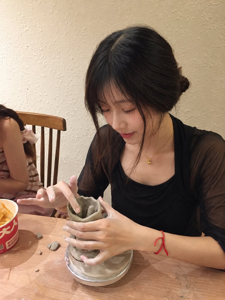 陶艺工作室 生活感人像