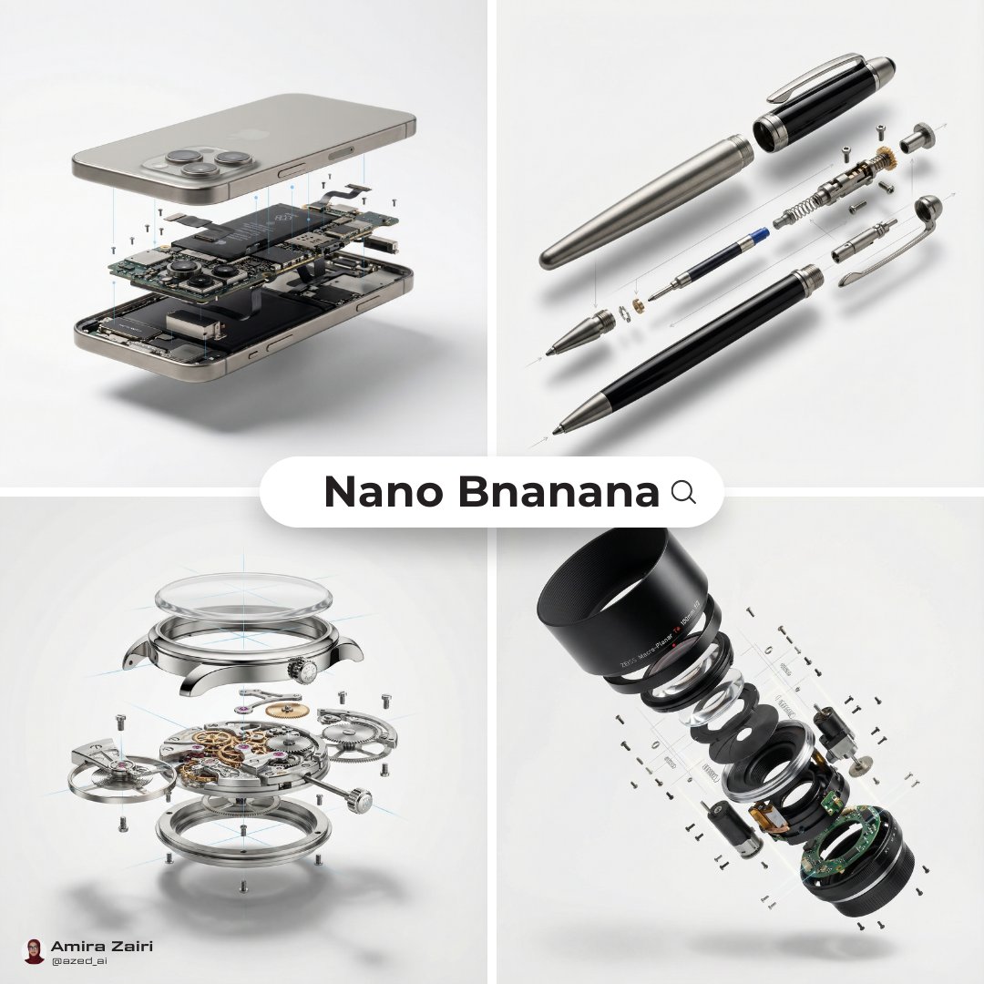 Exploded View Diagram Showing Internal Mechanical Structure