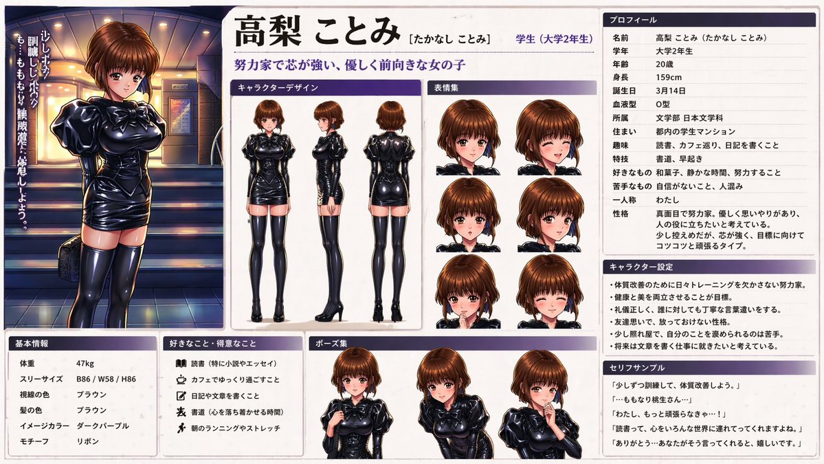 女性动漫插画城市未来温柔