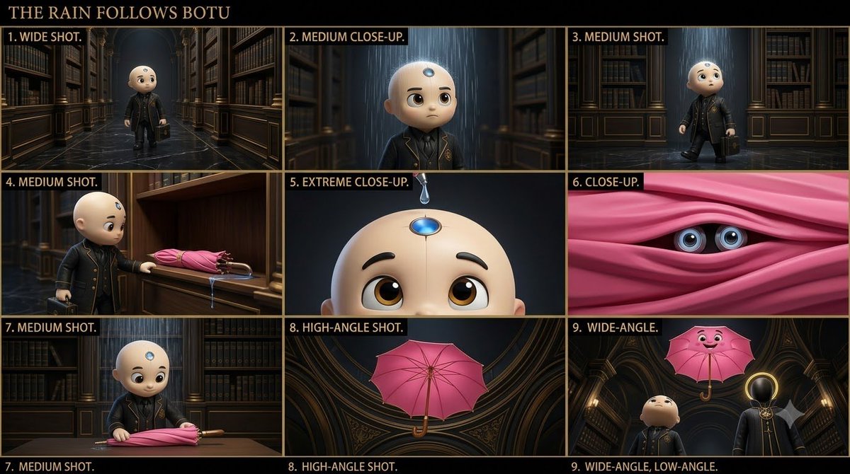 Cinematic Animated AI Archivist