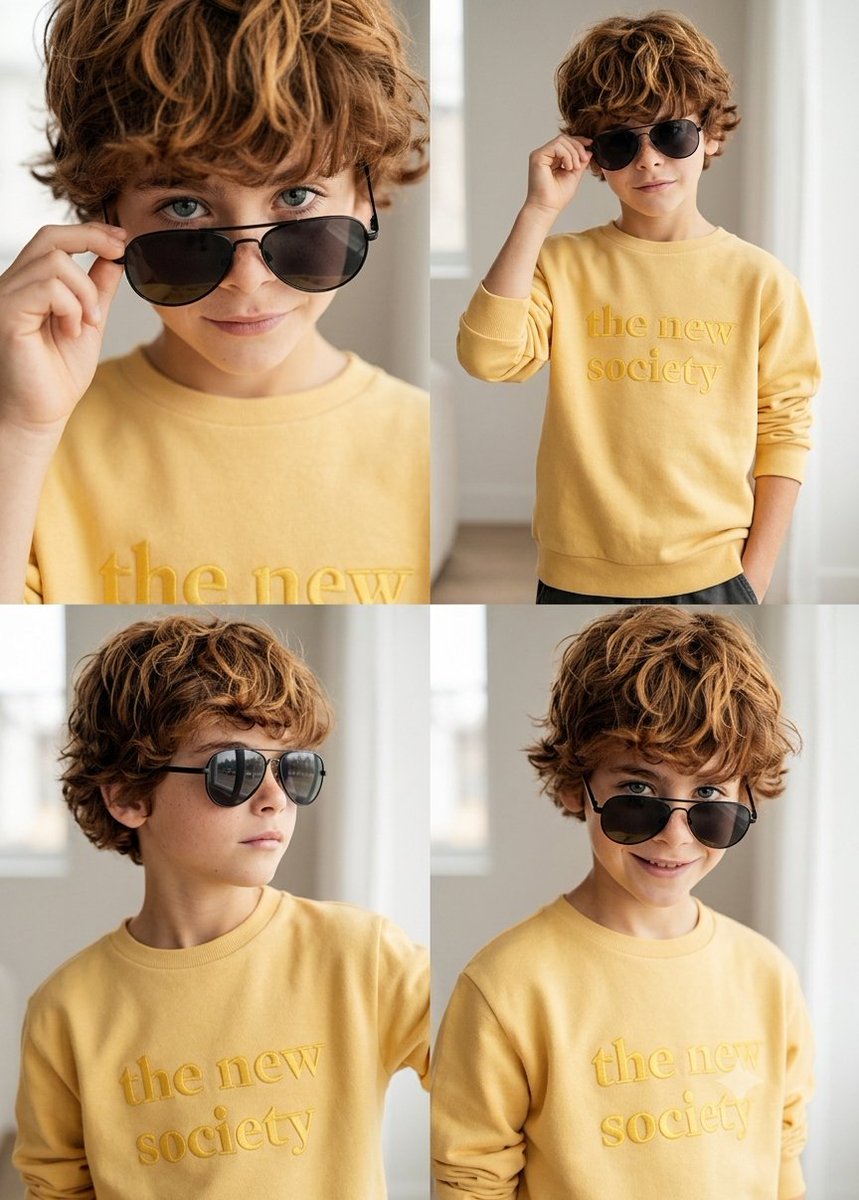 Consistent Child Portrait Photo Grid