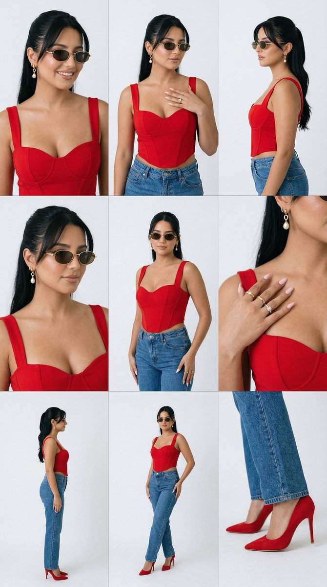 Fashion Editorial Style Transformation (Image-to-Image)