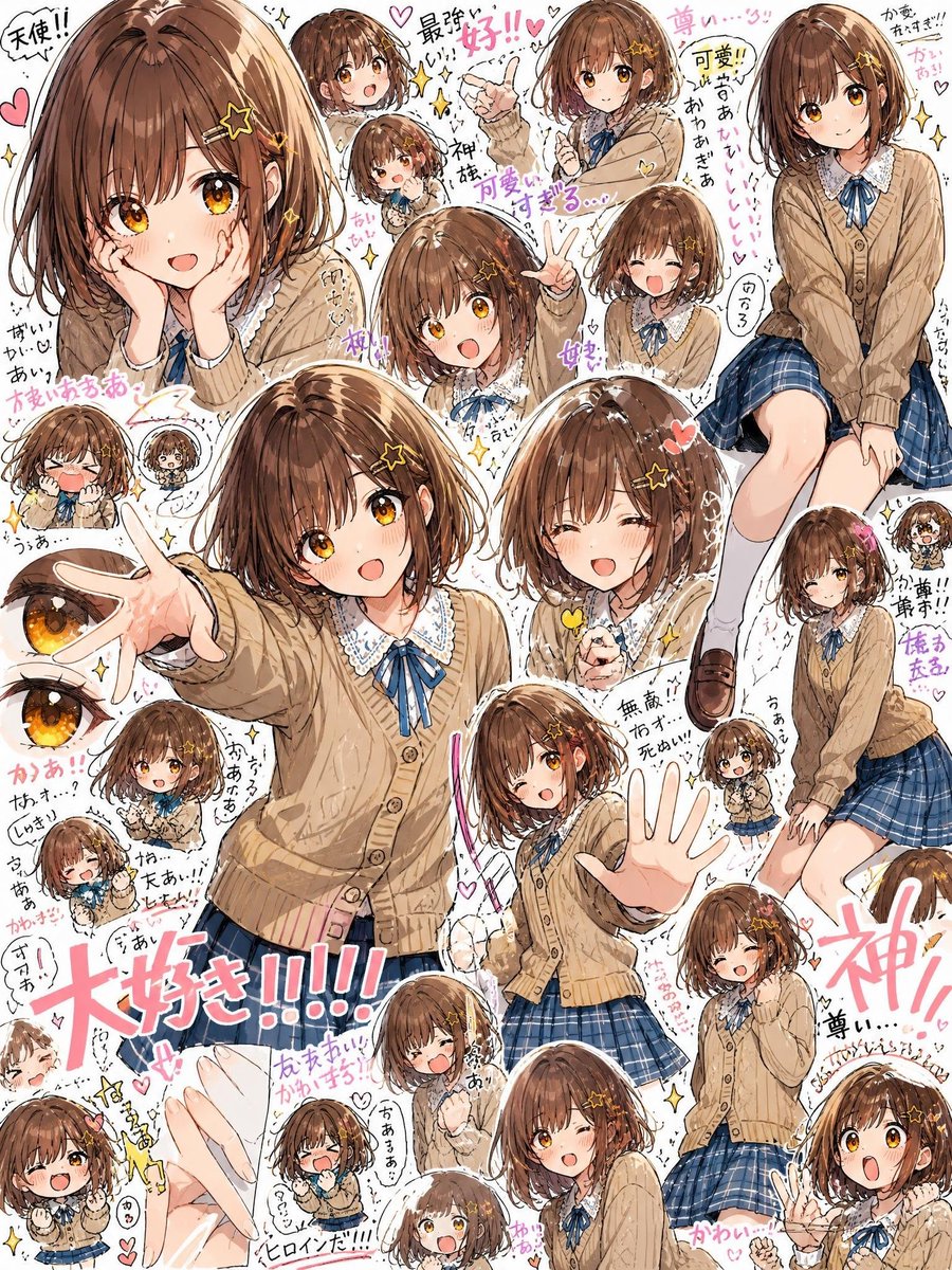 角色动漫插画温暖可爱