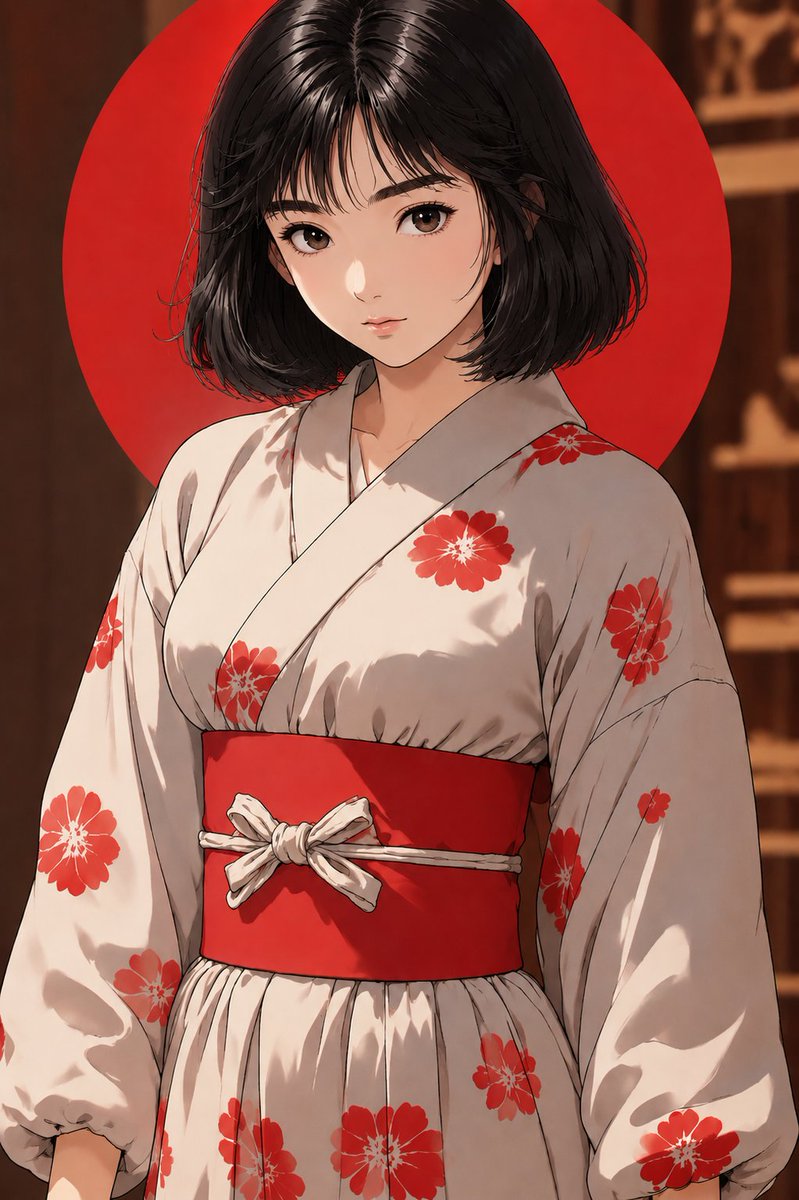 人像动漫插画室内温暖