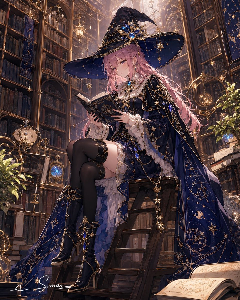 角色动漫插画夜景温暖优雅