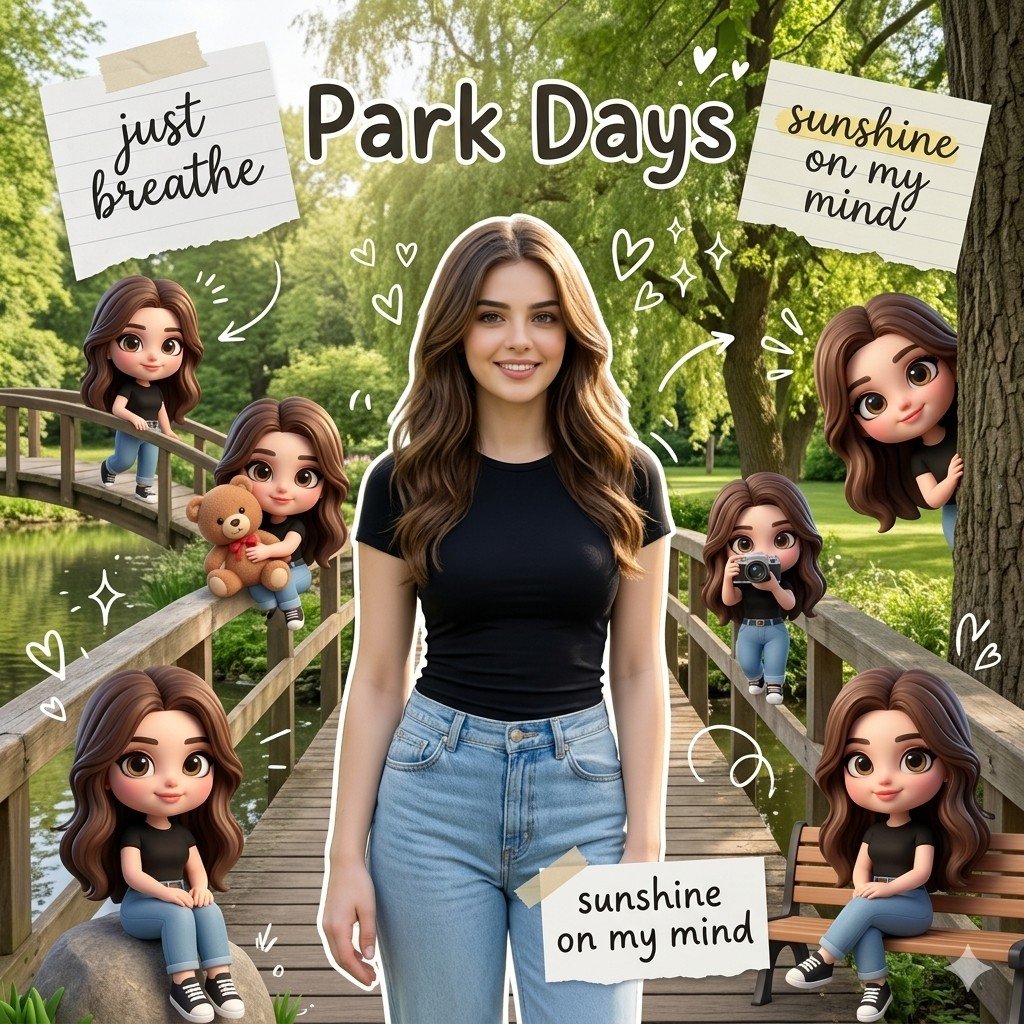 Park Days Digital Collage