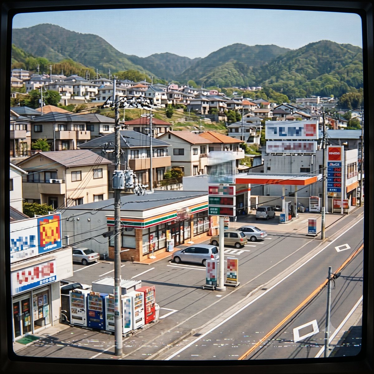 2000s Nostalgic Japanese Suburb