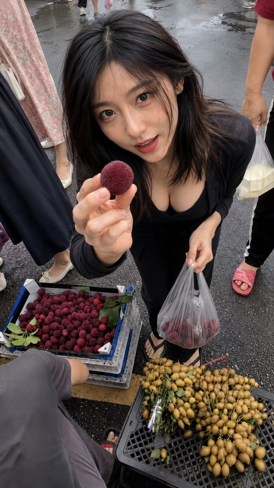 你真的是来买杨梅的吗?