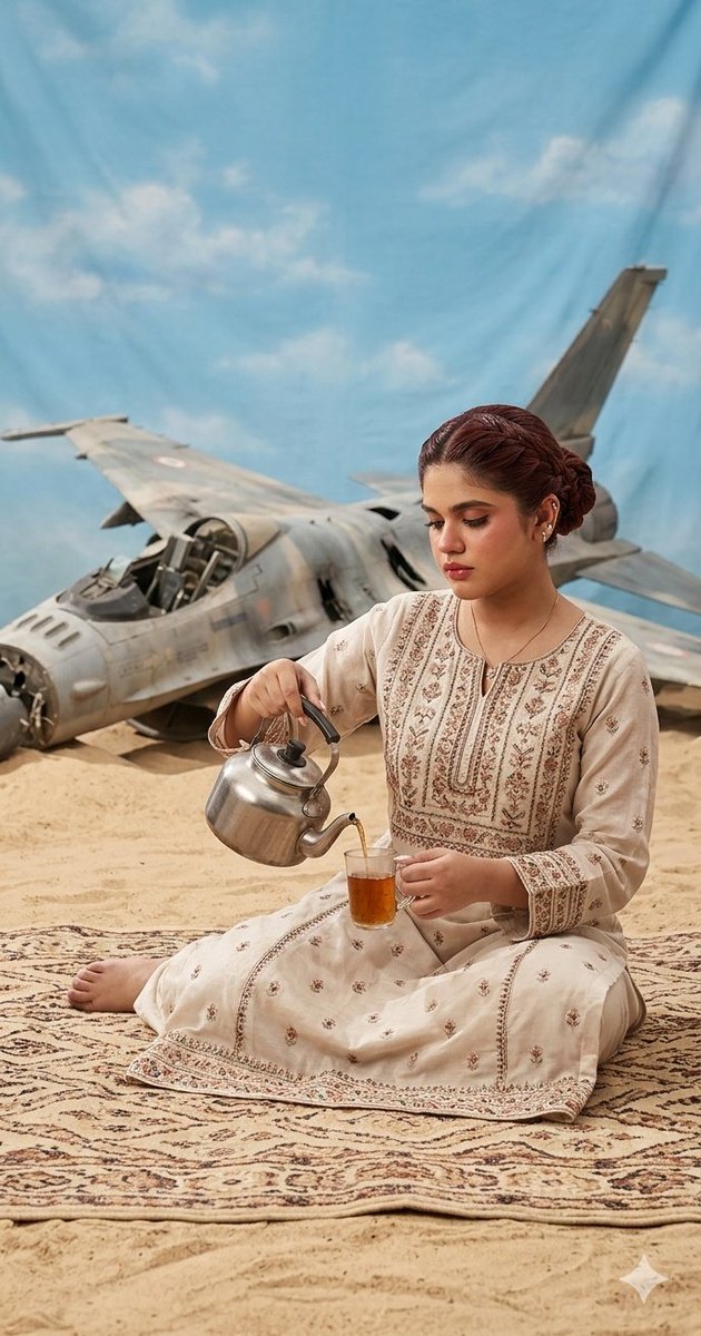 Surrealist Desert Tea Ceremony