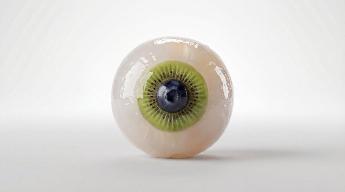Fruit and Vegetable Food Sculpture Prompt Template
