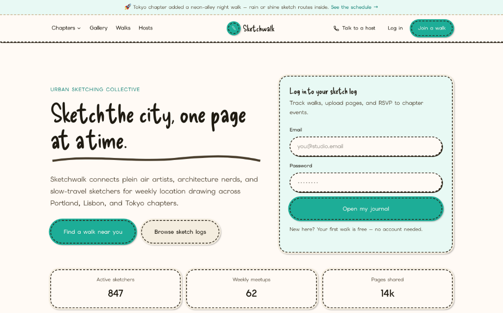 Sketch Style Design Skill (DESIGN.md + SKILL.md)