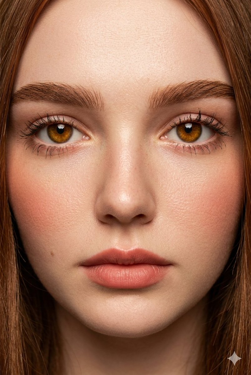Extreme Close-Up Fashion Beauty Portrait