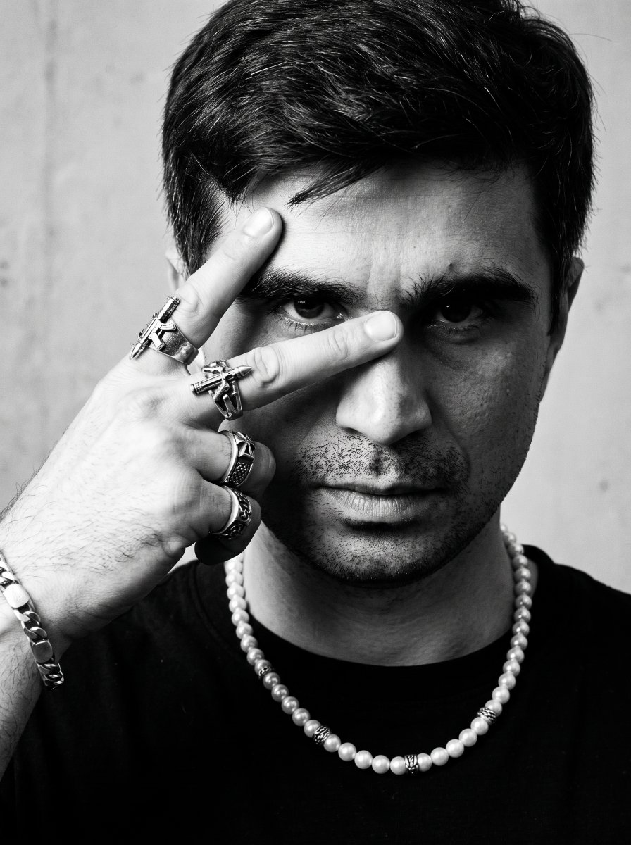 Noir Punk Street Portrait