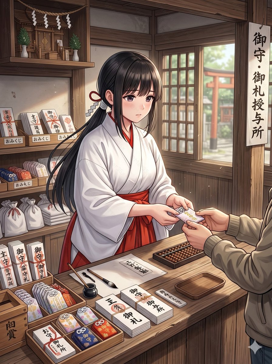 女性动漫插画温暖室内