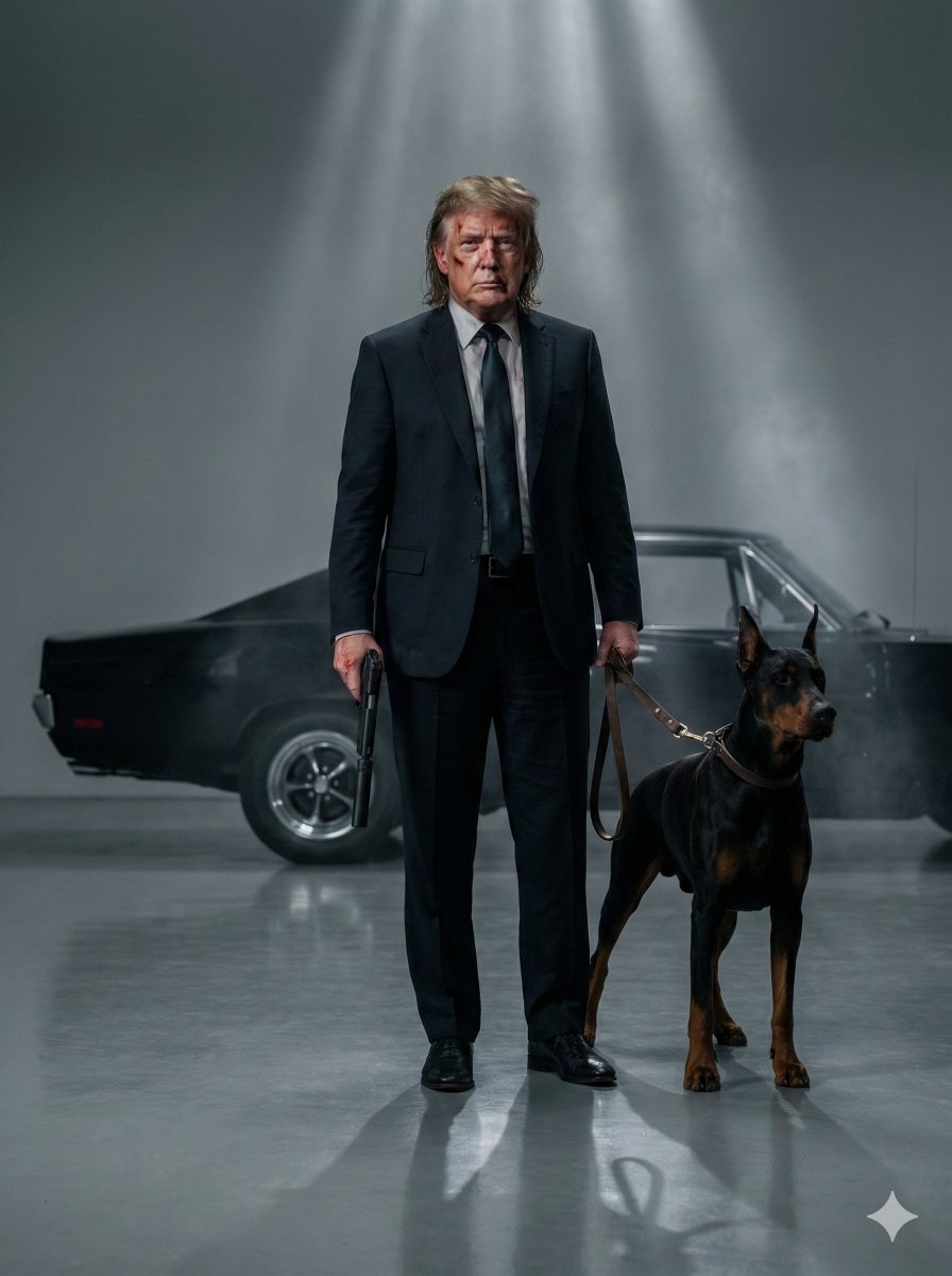 Neo-Noir Hitman Film Still