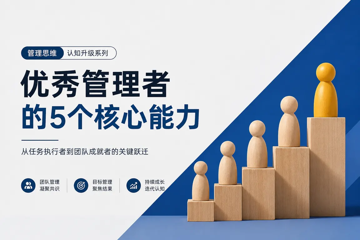 公众号封面视觉导演 · 知识科普封面 职场管理观点文章封面