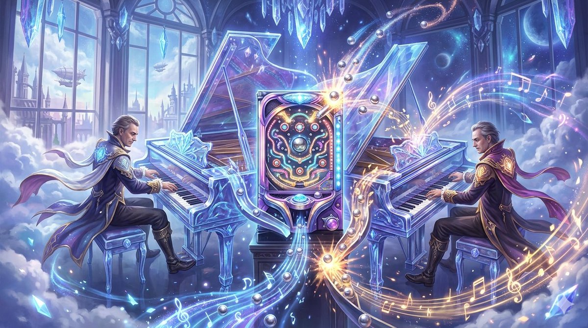 Image generation for Jolivet's 'Pachinko for Two Pianos'
