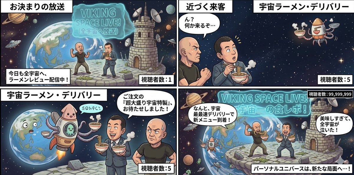 Four-Panel Manga: Personal Universe