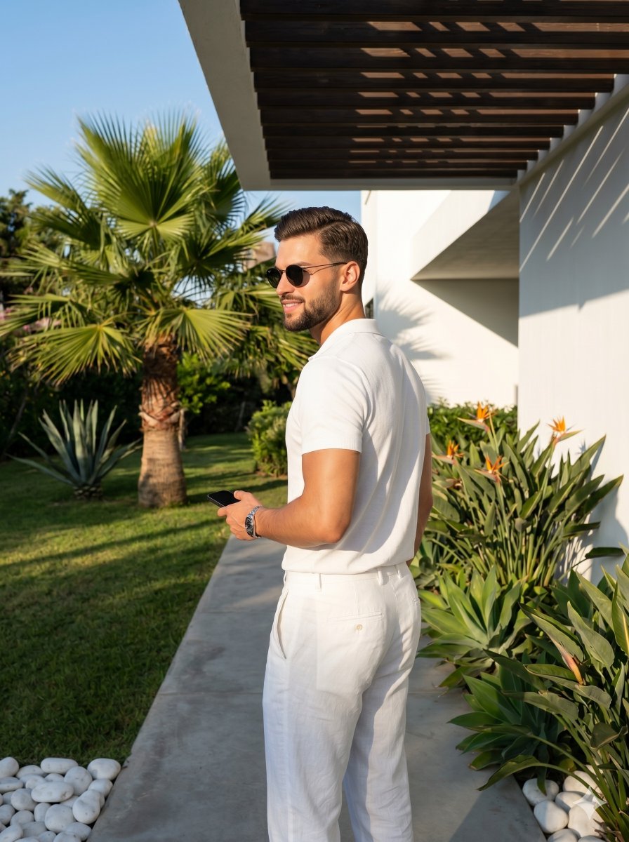 Mediterranean Vacation Portrait