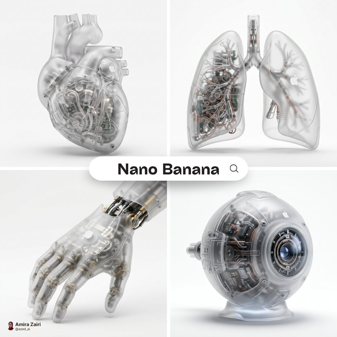 A hyper-realistic 3D anatomical human made from semi-translucent