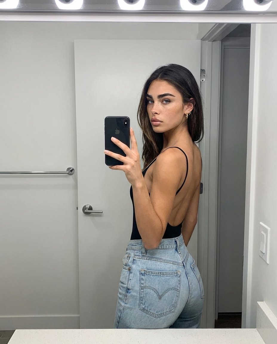 Viral TikTok Mirror Selfie Prompt