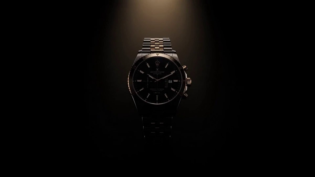Luxury Watch Dramatic Beam Product Shot