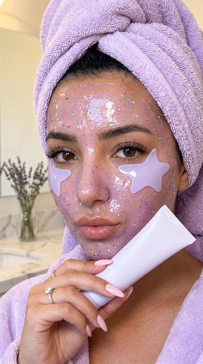 Luxury Lavender Spa Selfie