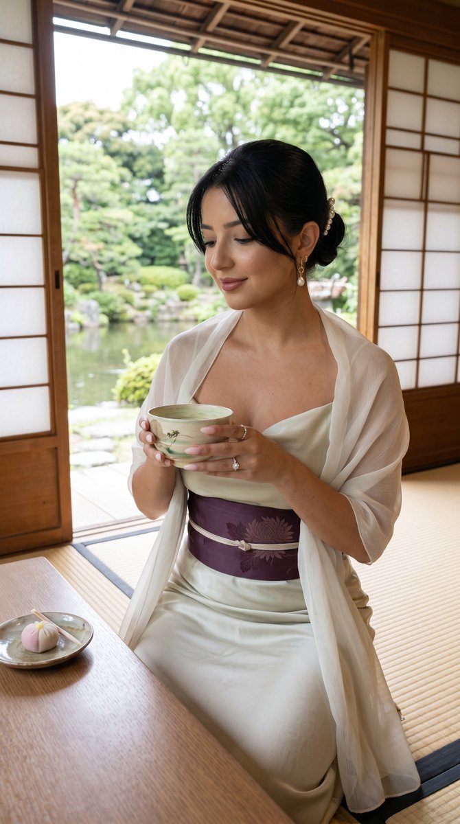 Japanese Garden Luxury Portrait