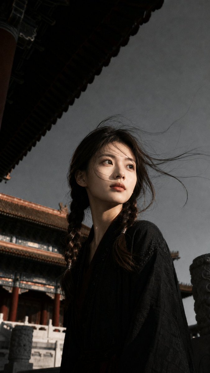 崩坏人像电影感写实复古冷调高级