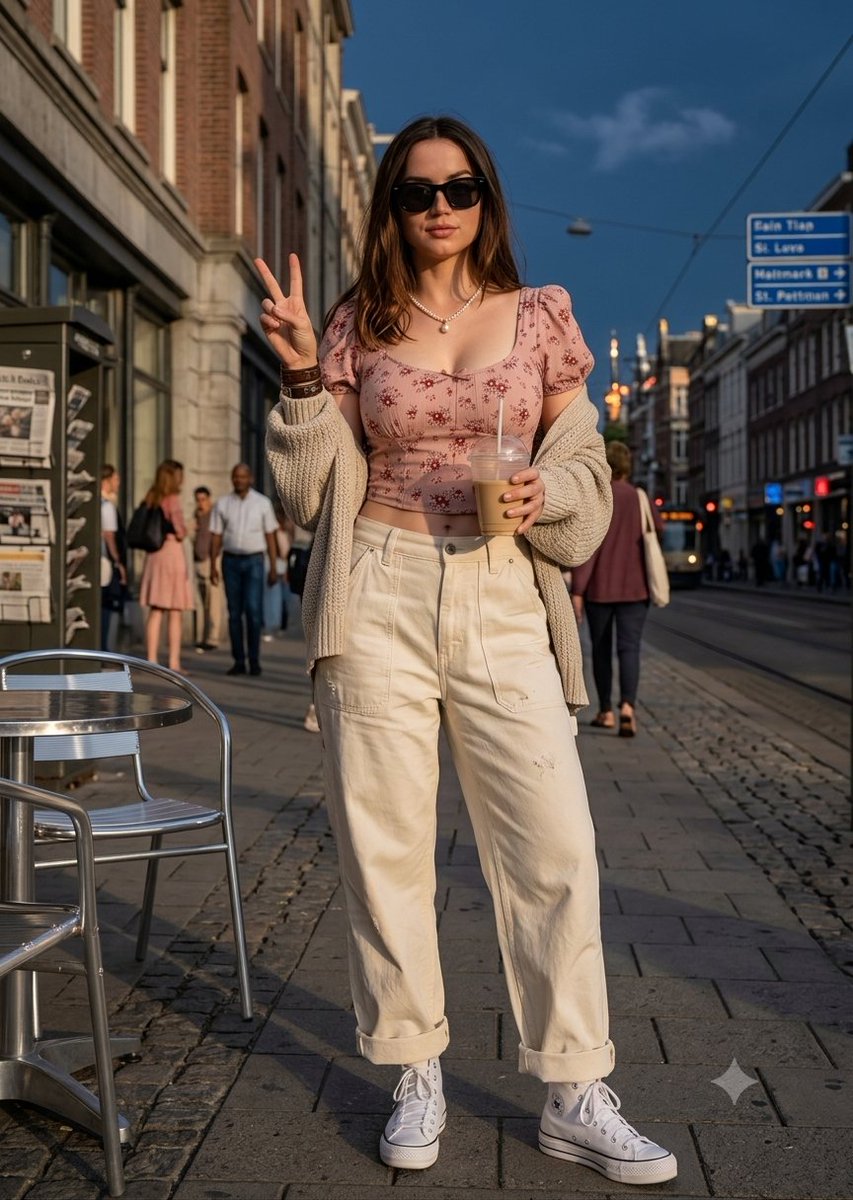 Hyper-Realistic Urban Fashion Portrait