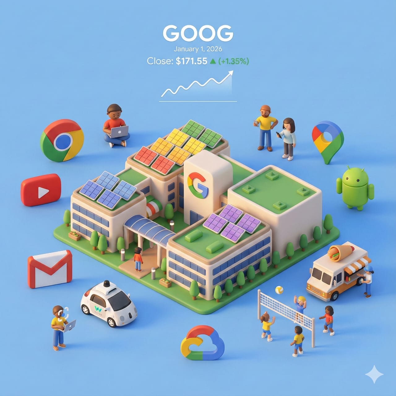 Exquisite miniature 3D cartoon-style scene of the user-specified