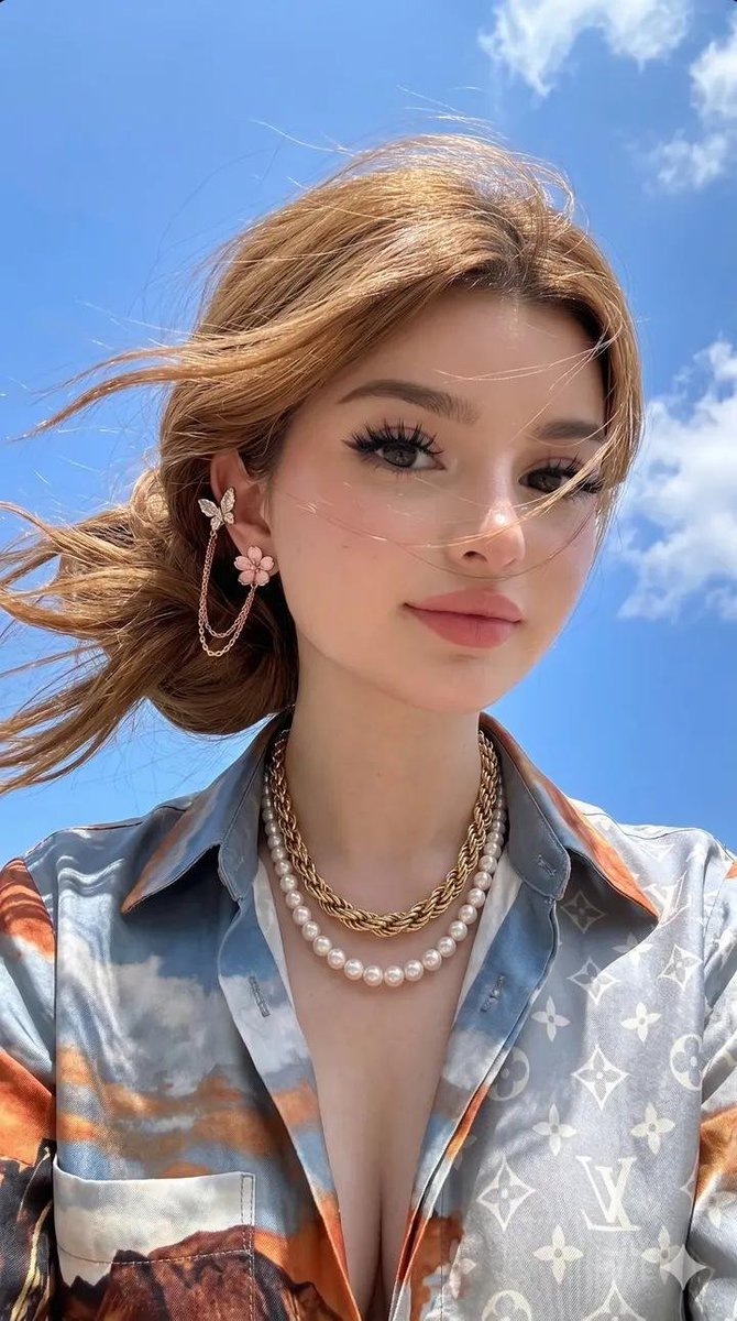 Photorealistic Fashion Model Summer Variations