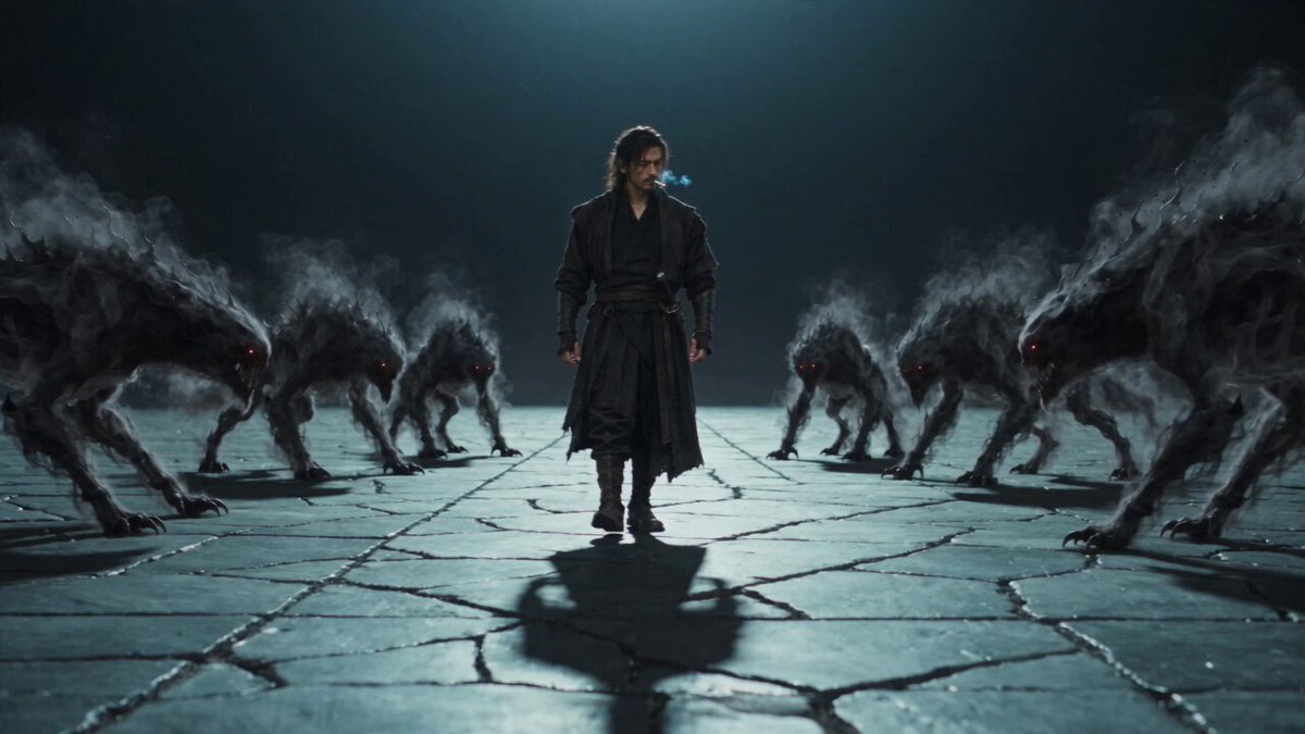 Swordsman vs Shadow Beasts