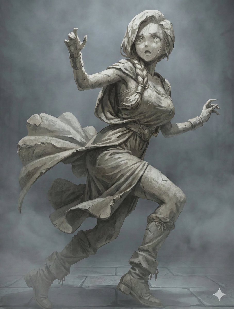 NanoBanana Petrification Expression Prompts