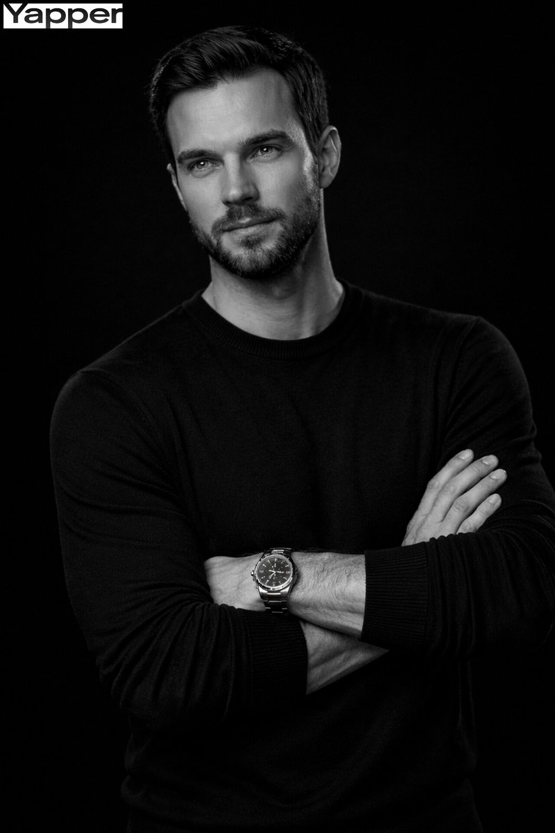 Cinematic Monochrome Male Portrait