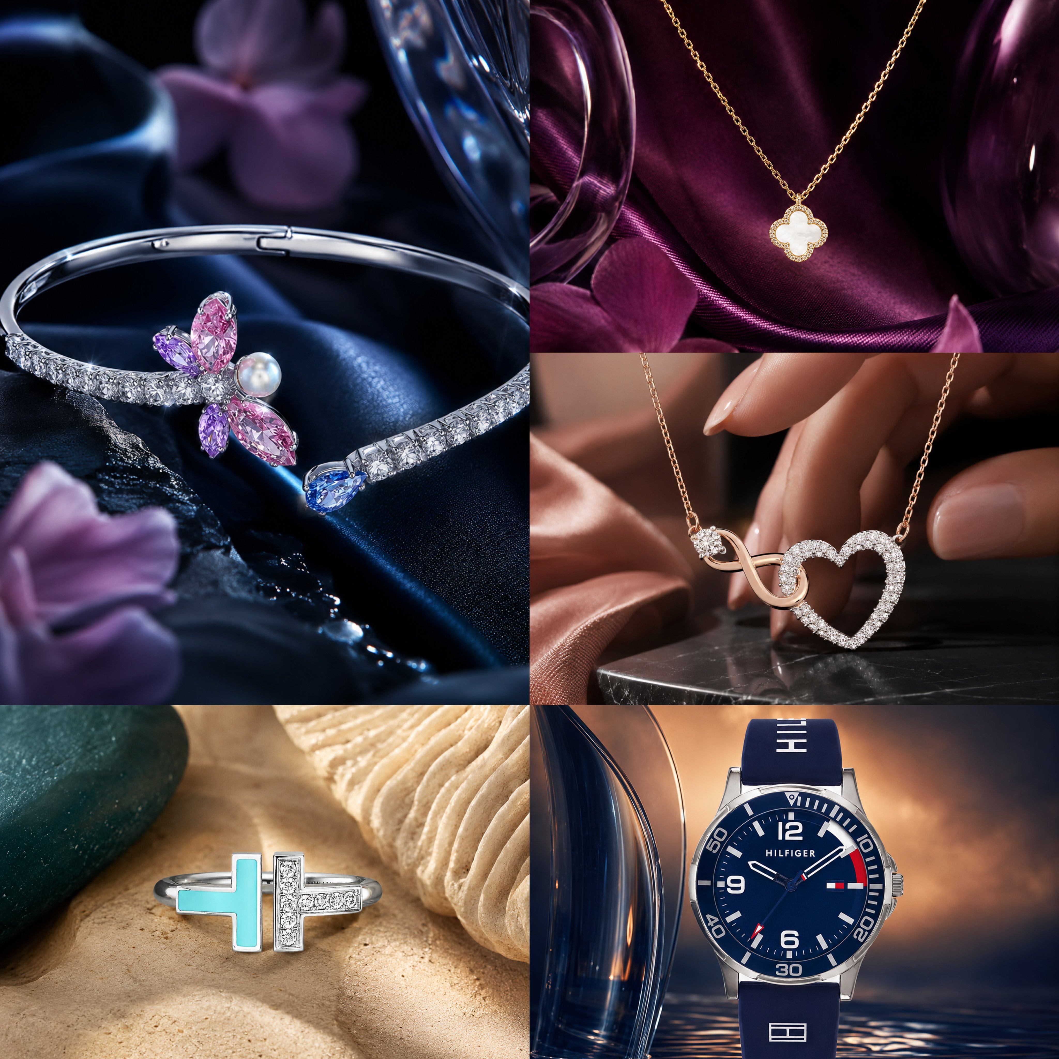 Luxury Jewelry Contrast Campaign