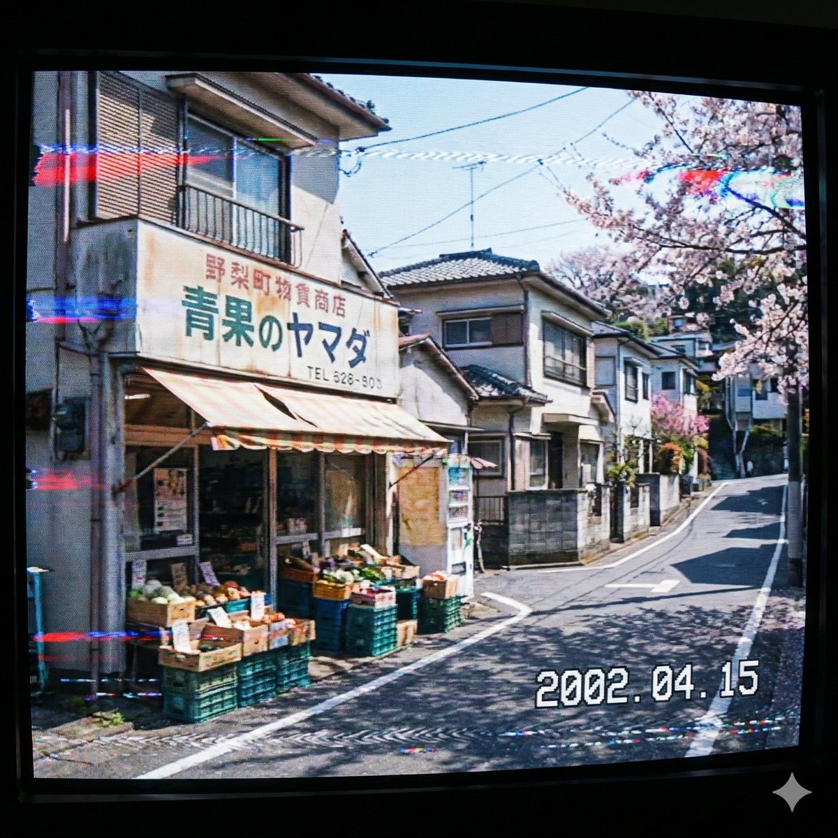 Japanese Suburb in 2000s Atmosphere