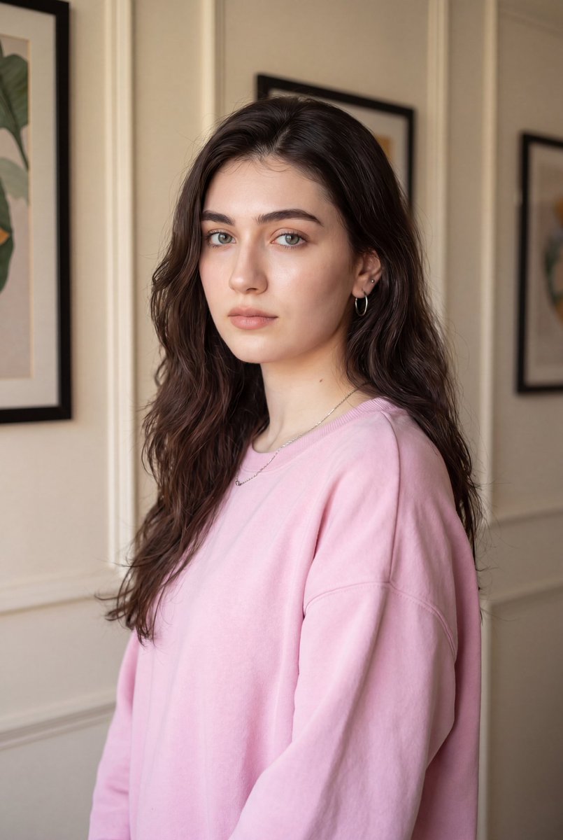 Indoor Photorealistic Woman Portrait