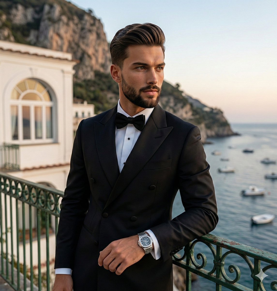 Luxury Lifestyle Portrait at Sunset