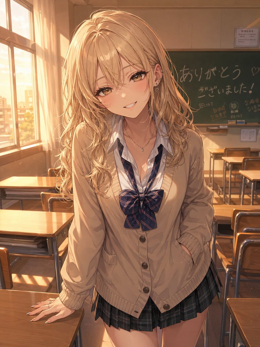 人像动漫插画温暖优雅