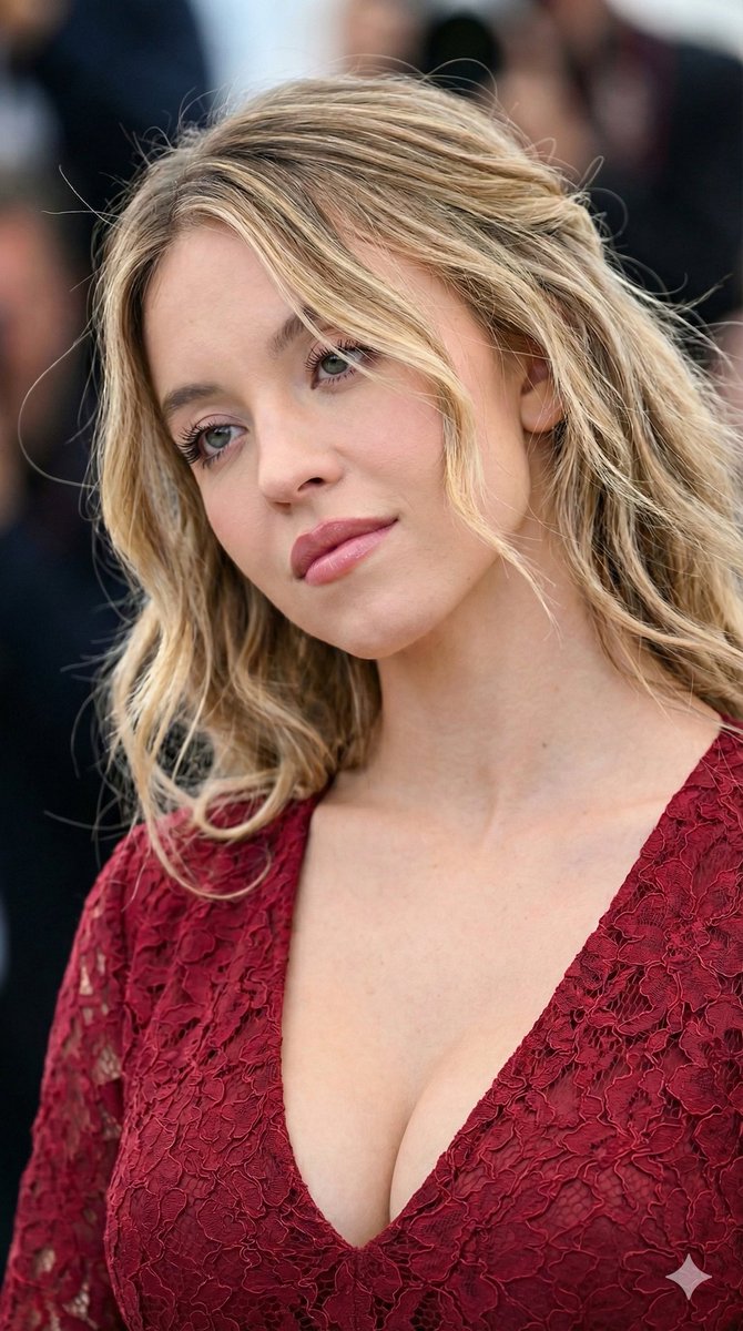 Ultra-High-Definition Portrait of Billie Eilish in Couture Gown
