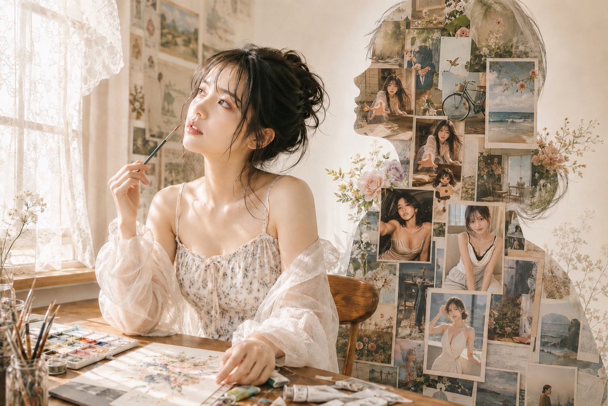 崩坏女性胶片水彩梦幻工作室
