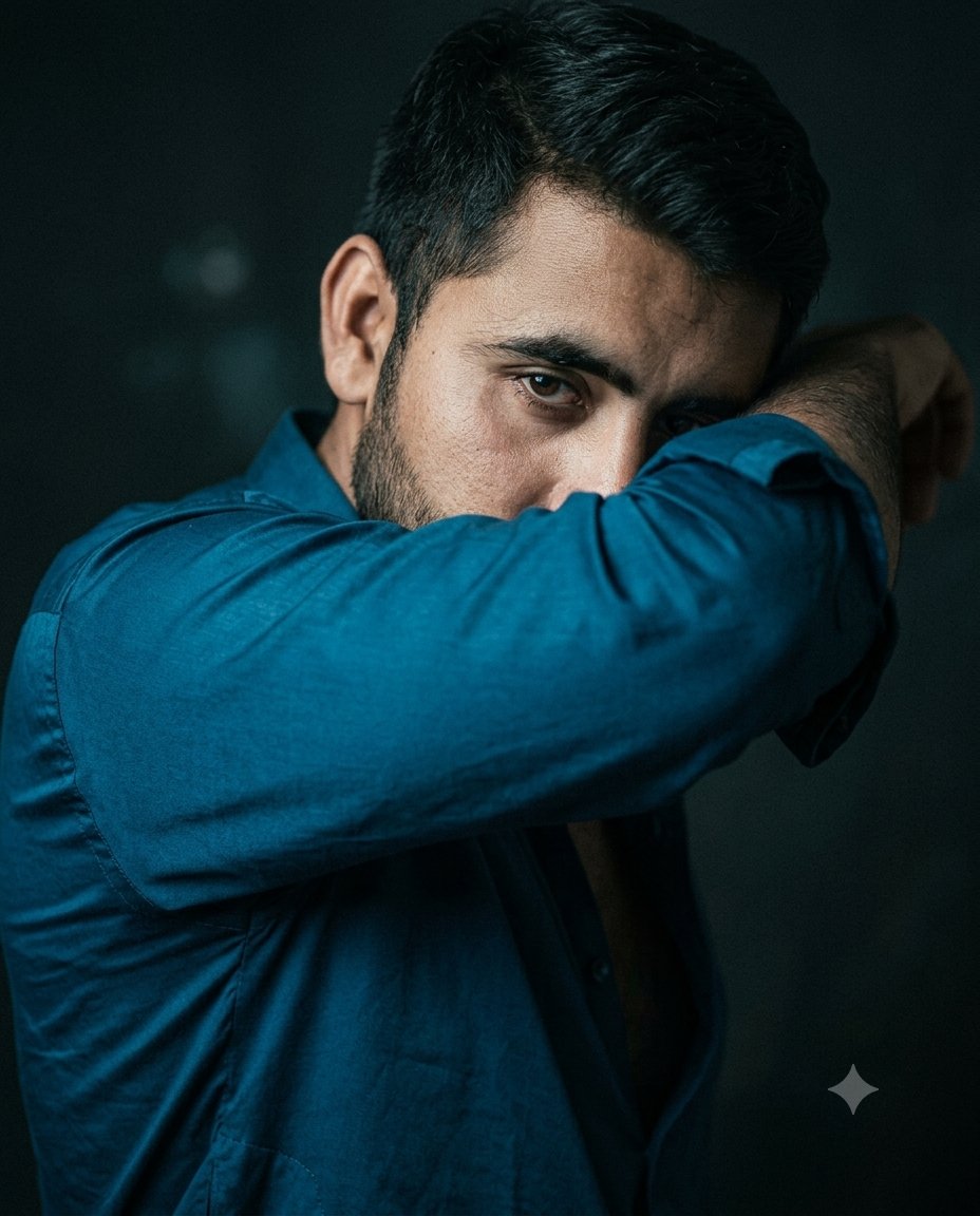 Cinematic Selective Color Portrait
