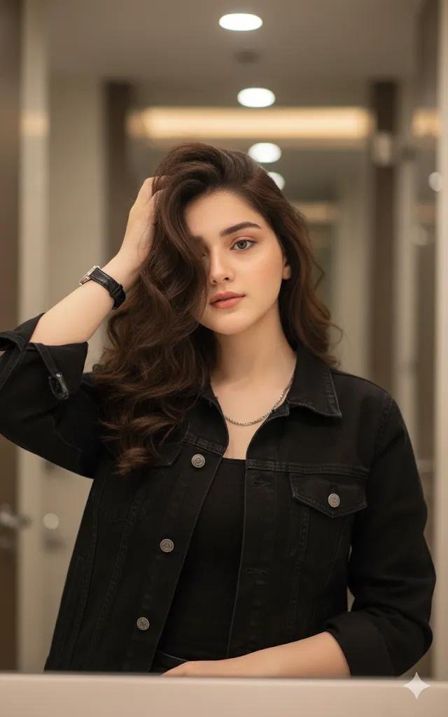Cinematic Hallway Portrait Prompt for Nano Banana Pro