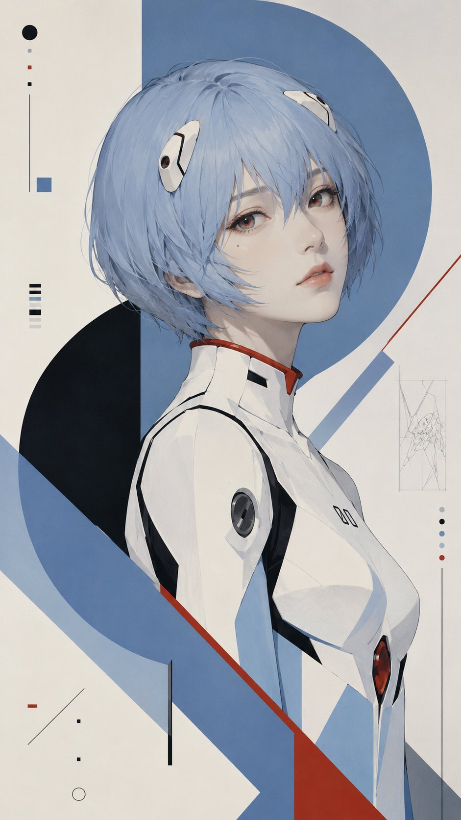 新世纪福音战士女性浮世绘写实